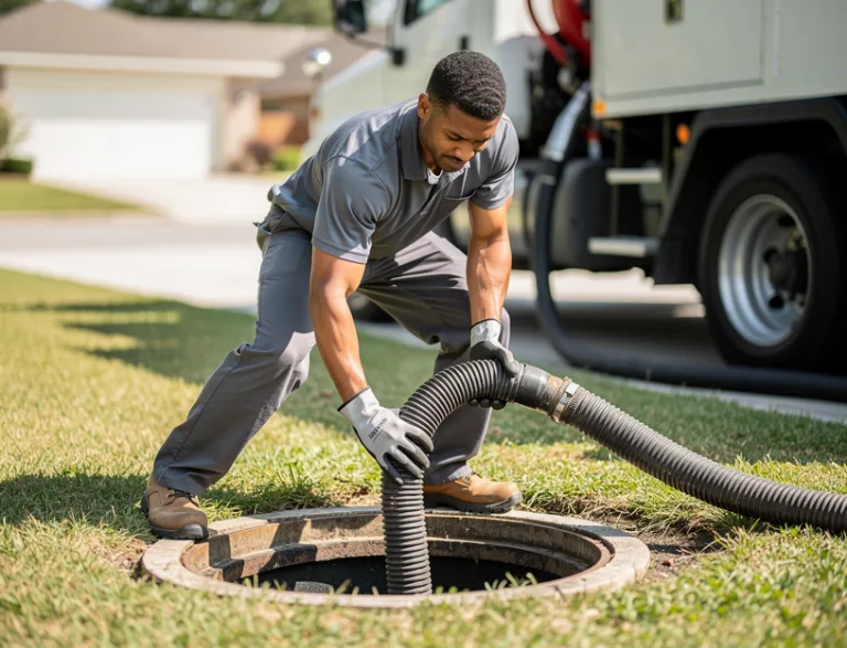 Septic Tank Pumping service in Conway